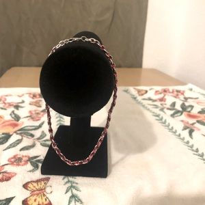 Handmade silver bracelet